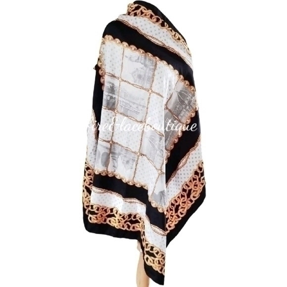 MODCLOTH VINTAGE RETRO TRIO OF SCARVES - Picture 4 of 5